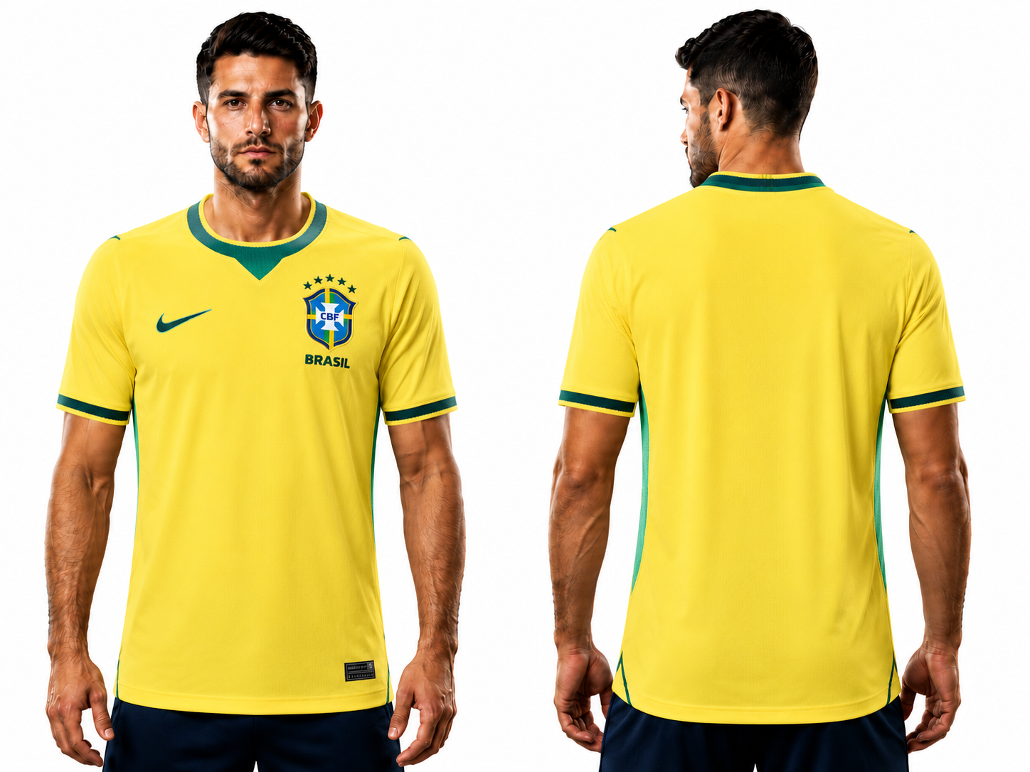 Camisa Seleção Brasileira 1 uniforme Amarela 2026