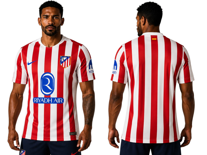 Atletico Madrid Soccer Jersey – Home – Men's