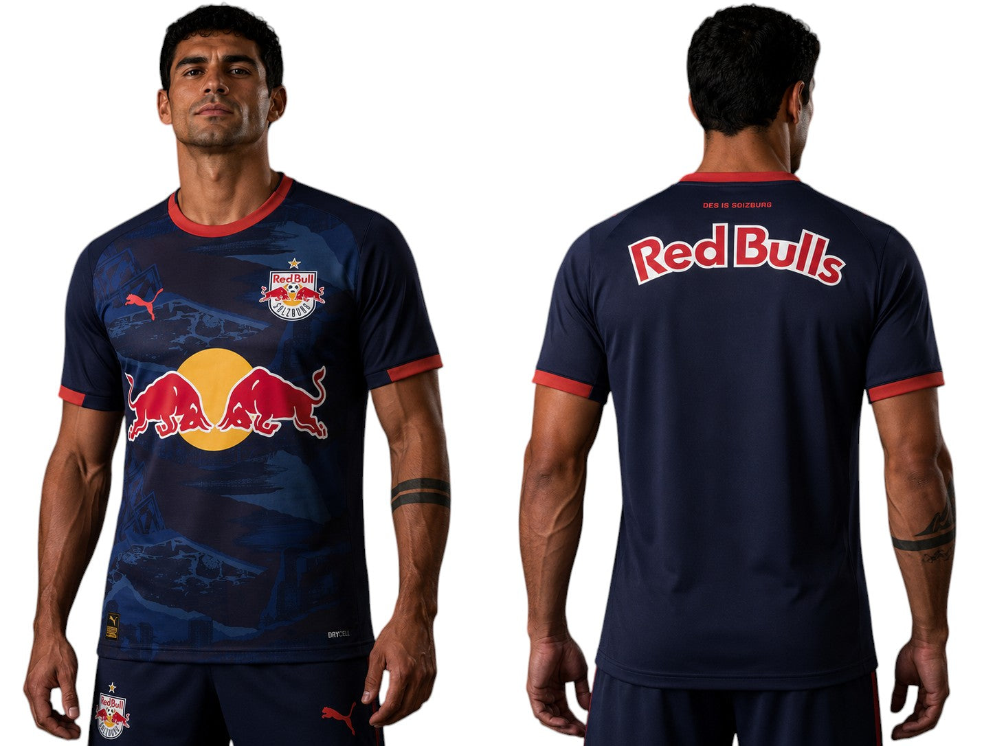 Camisa Red Bull Salzburg – 1º Uniforme Torcedor 2026