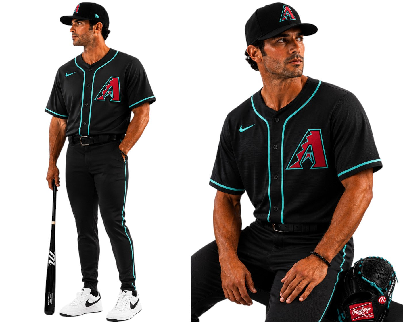 Arizona Diamondbacks MLB – Camisa Oficial Segunda (Away)
