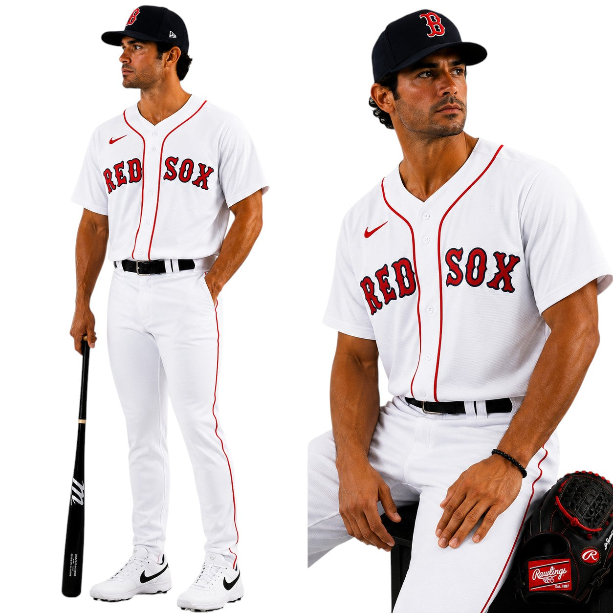 Boston Red Sox MLB – Camisa Oficial Primeira (Home)