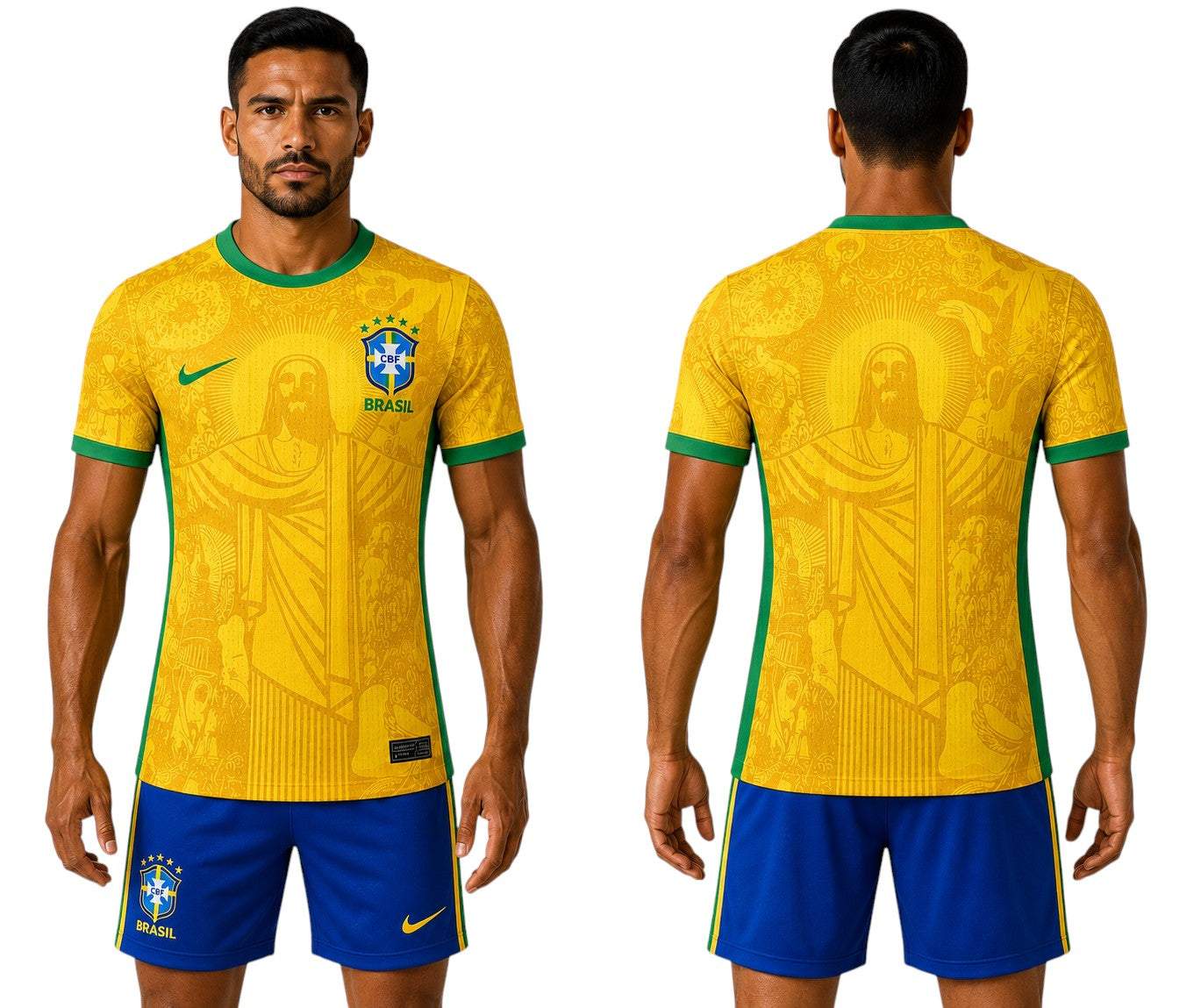 Camisa Seleção Brasileira (Edição especial Cristo) 2026