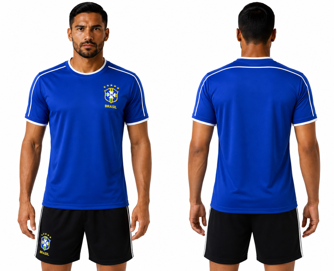 Camisa Seleção Brasileira Retrô Azul 1998