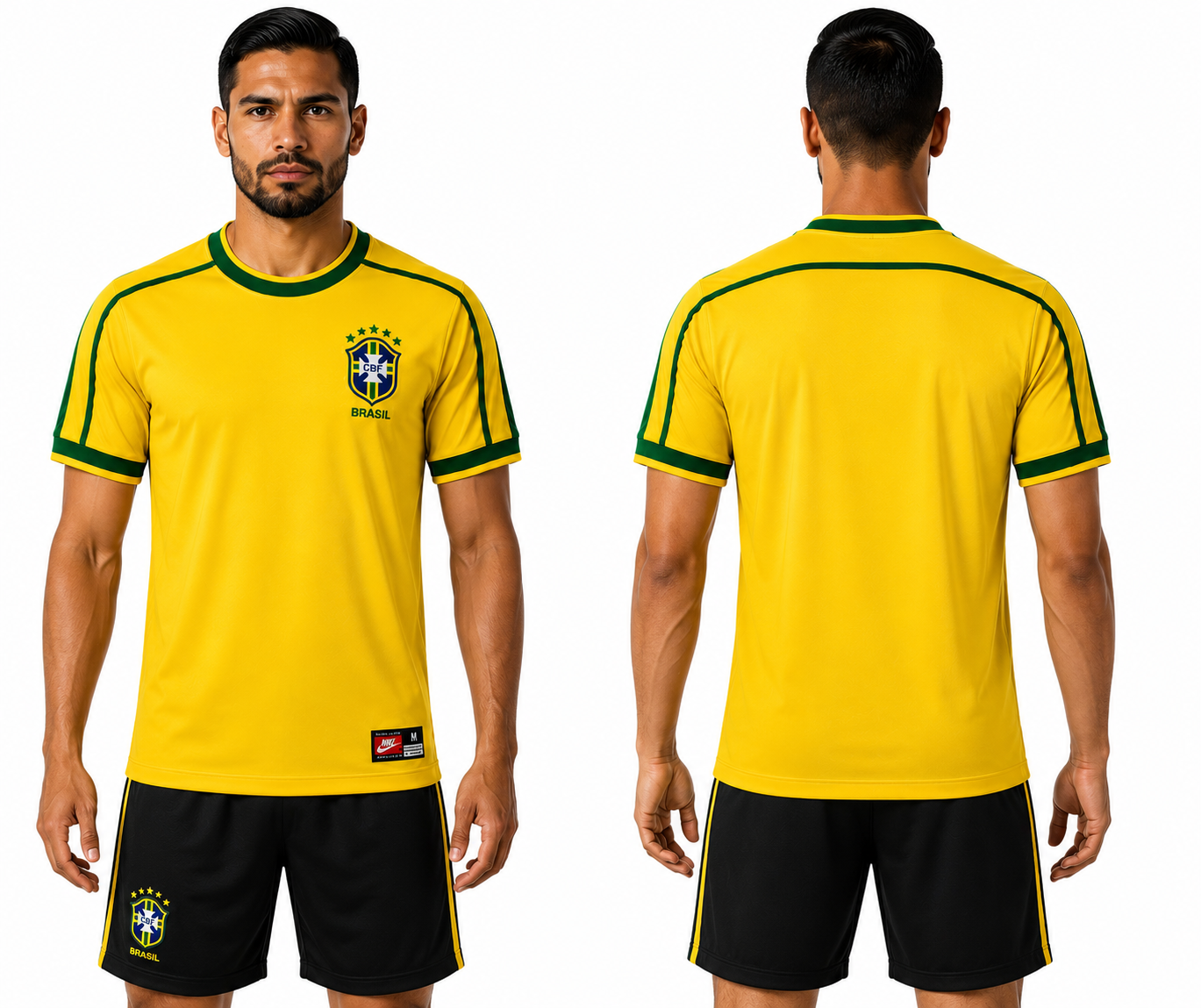 Camisa Brasil Amarela 1998