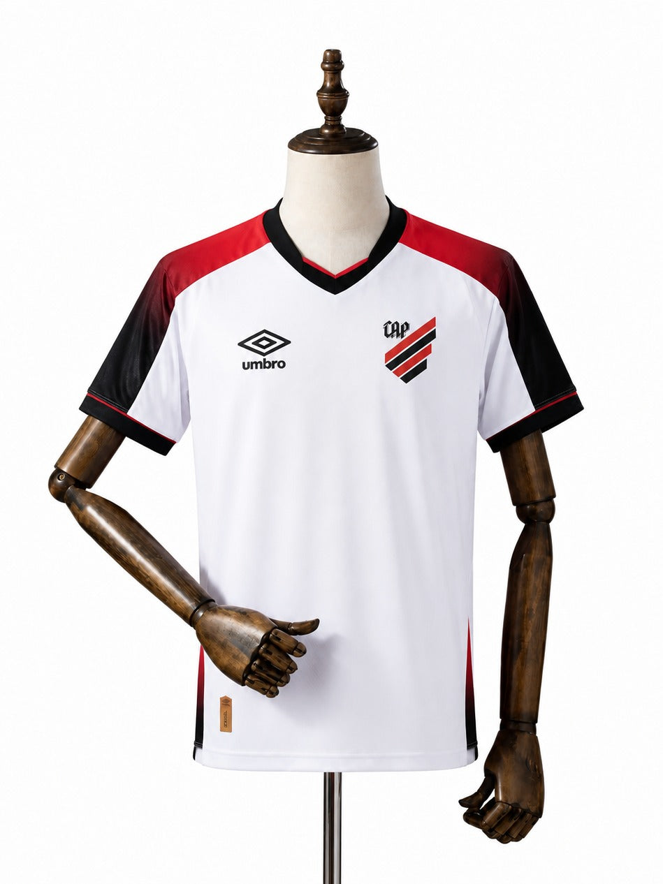 Camisa Athletico-PR 2º Uniforme Jogador 2026 frente manequim fundo branco