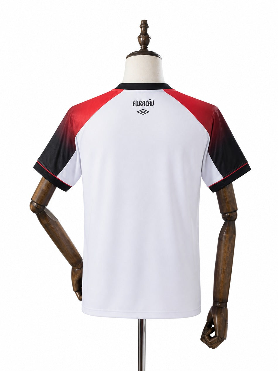 Camisa Athletico-PR 2º Uniforme Jogador 2026 verso manequim fundo branco