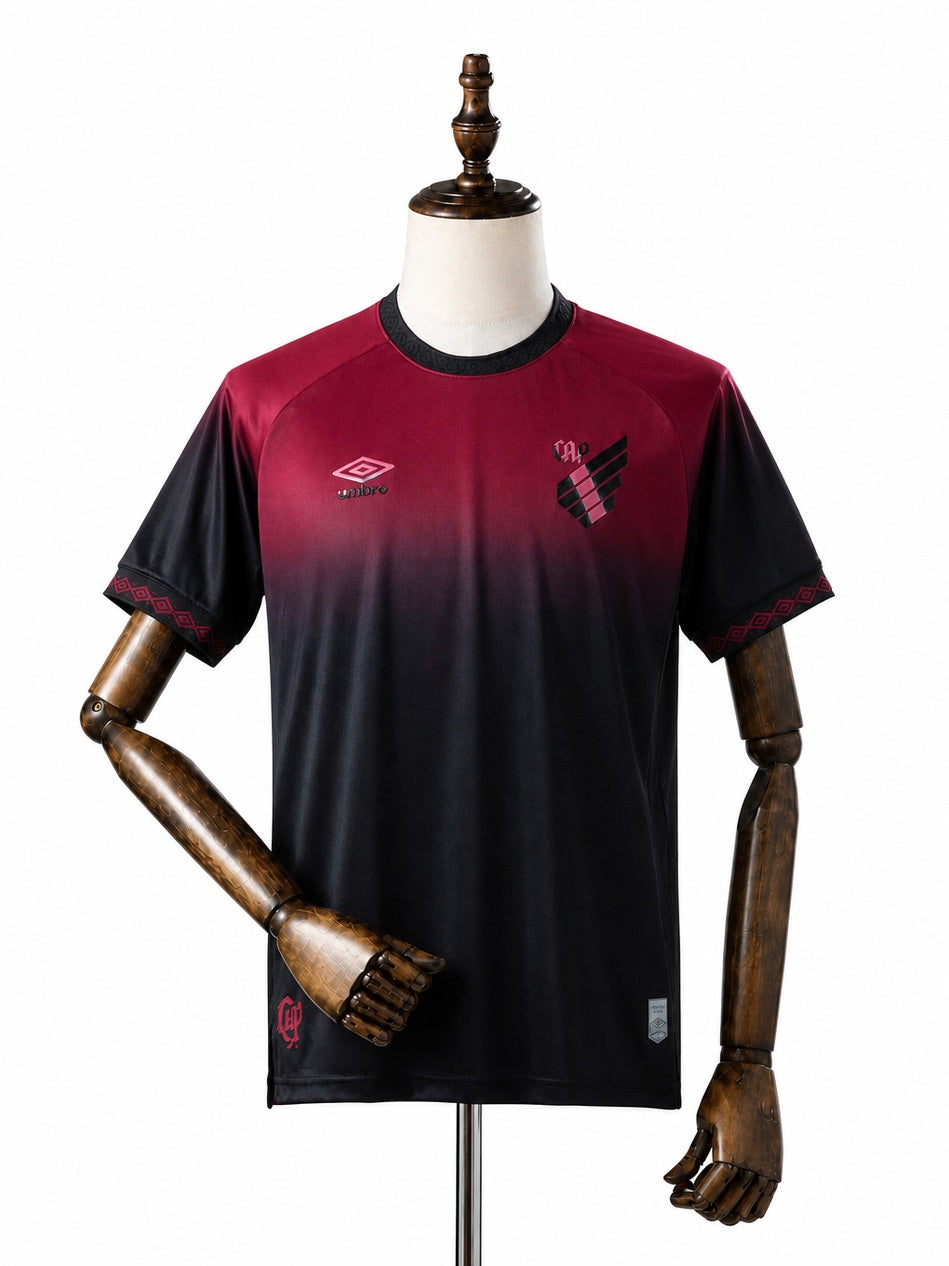 Athletico-PR 2025/26 Third Away Jersey front wood mannequin white background