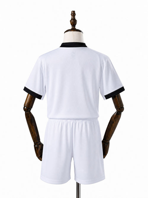 Atlético-MG 2026/27 Away Kids Kit Jersey back wood mannequin white background