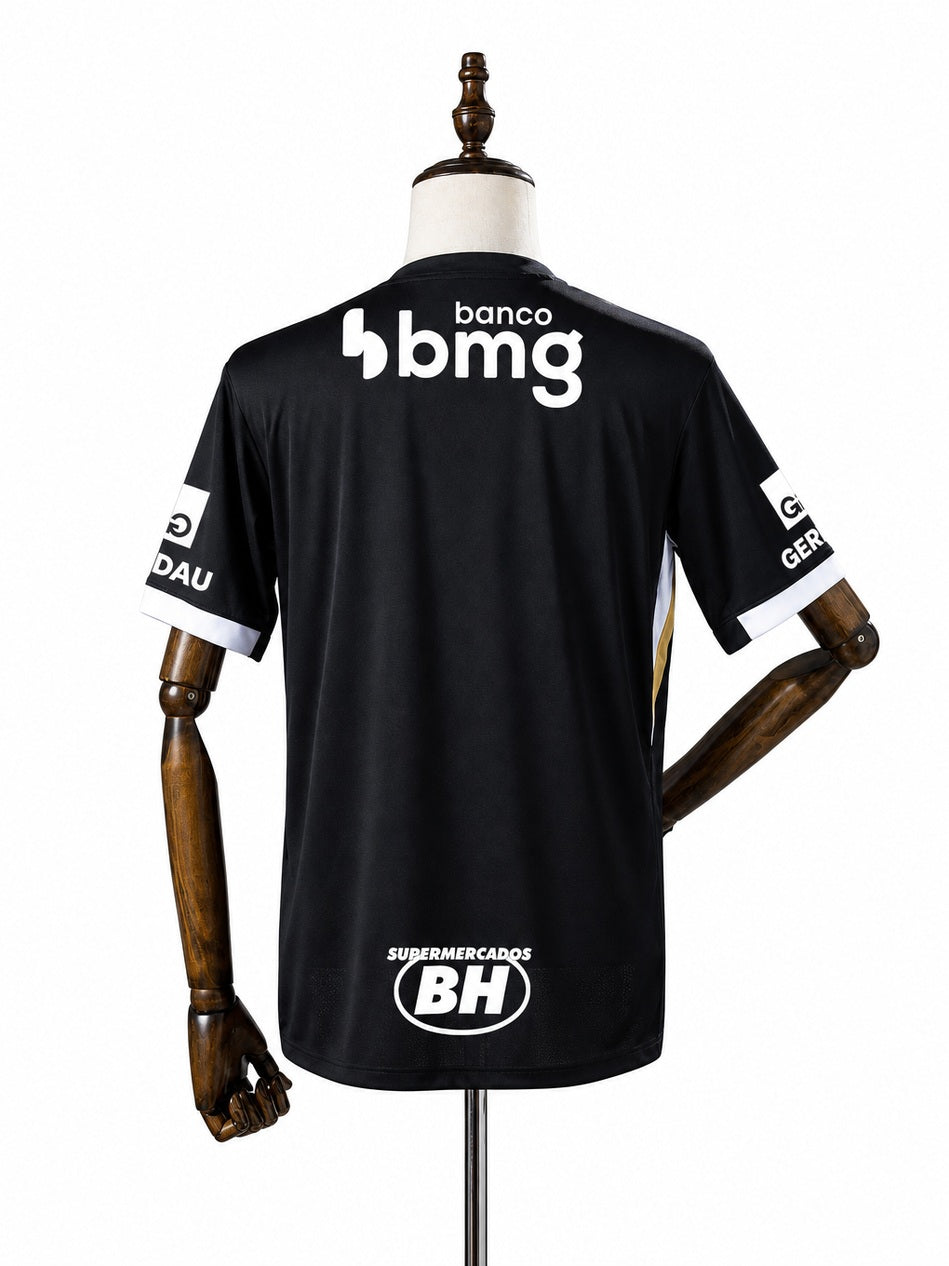 Atlético-MG 2026/27 Home All sponsors Jersey back wood mannequin white background