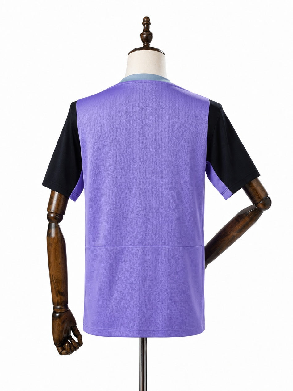 Atlético-MG 2026/27 Training Purple Jersey back wood mannequin white background