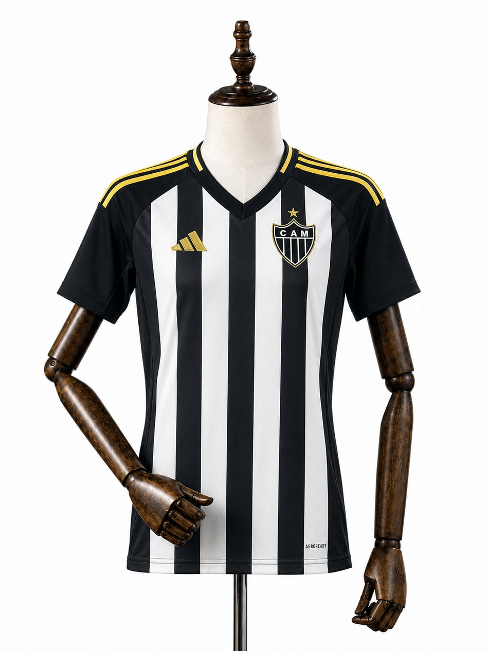 Atlético-MG 25/26 Women Atletico Mineiro Home Jersey front wood mannequin white background