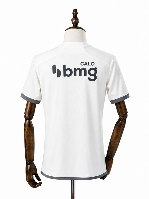 Atlético-MG away Jersey back wood mannequin white background