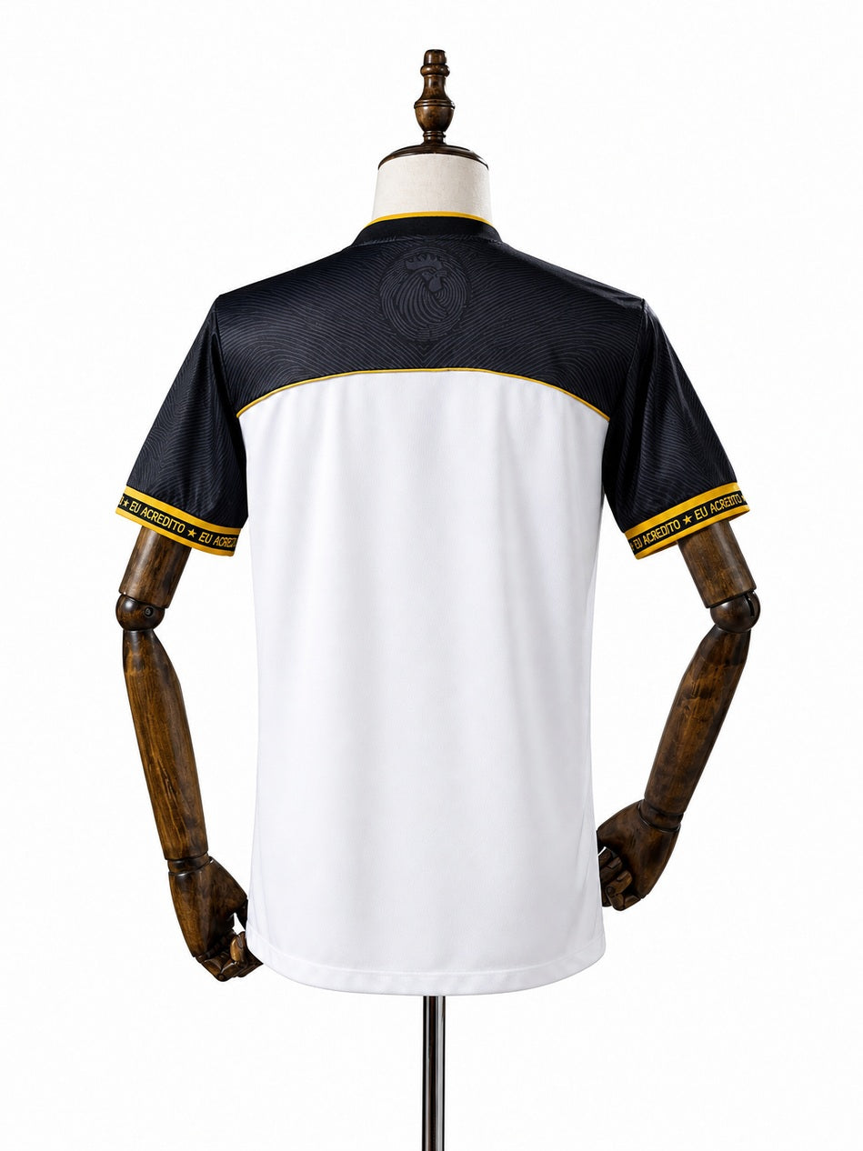 Atlético-MG Special Edition White Jersey back wood mannequin white background