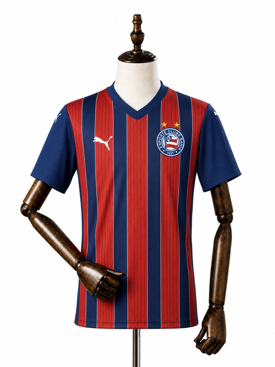 Bahia away Jersey front wood mannequin white background