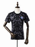 Bahia Goalkeeper Black Women Jersey front wood mannequin white background
