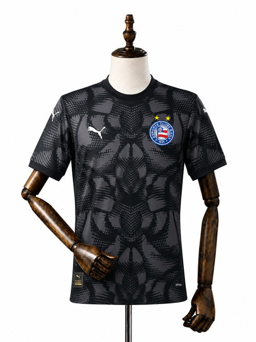 Bahia Goalkeeper Jersey front wood mannequin white background