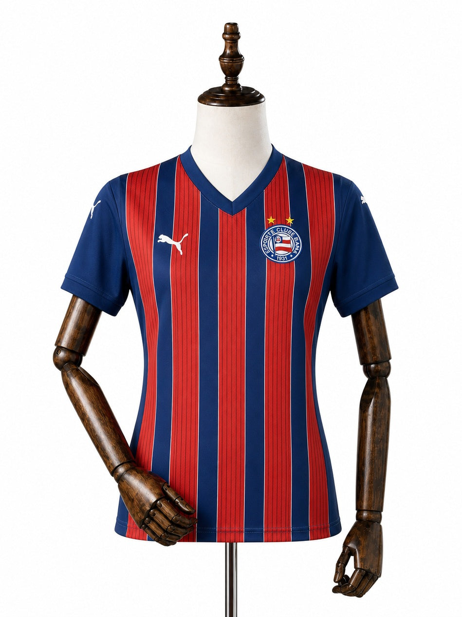 Bahia Women Away Jersey front wood mannequin white background