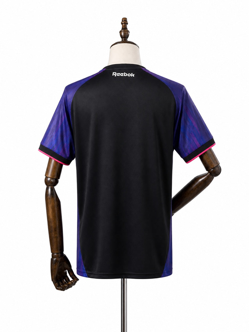 Botafogo 25/26 Fourth Away Jersey back wood mannequin white background