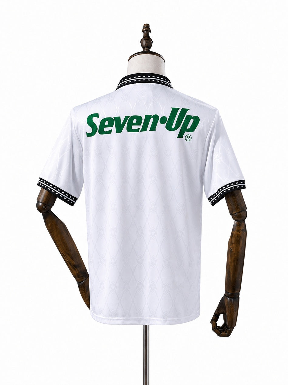 Botafogo Away Retro Jersey back wood mannequin white background