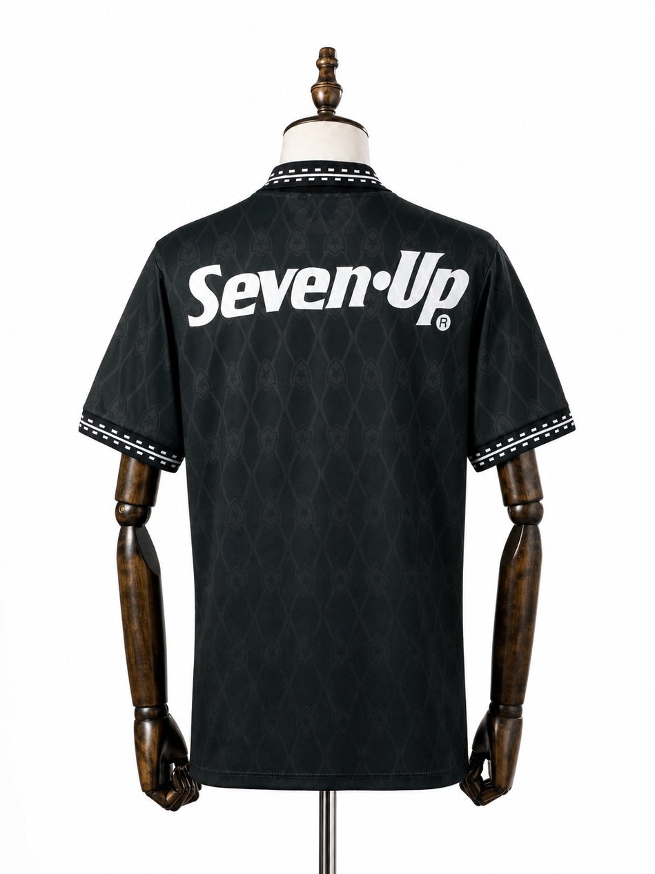 Botafogo Away Retro Jersey back wood mannequin white background