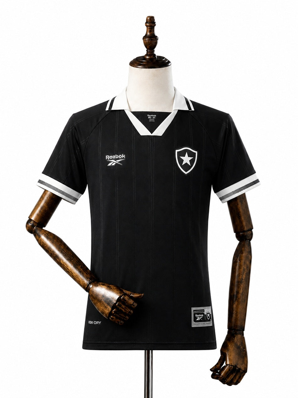 Botafogo Away Women Jersey front wood mannequin white background