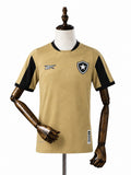 Botafogo goalkeeper gold jersey front wood mannequin white background