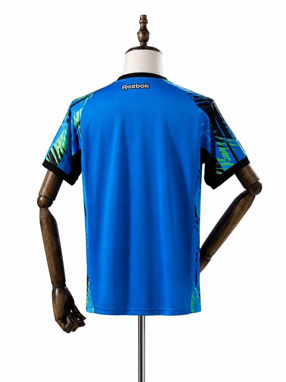 Botafogo Goalkeeper Jersey back wood mannequin white background