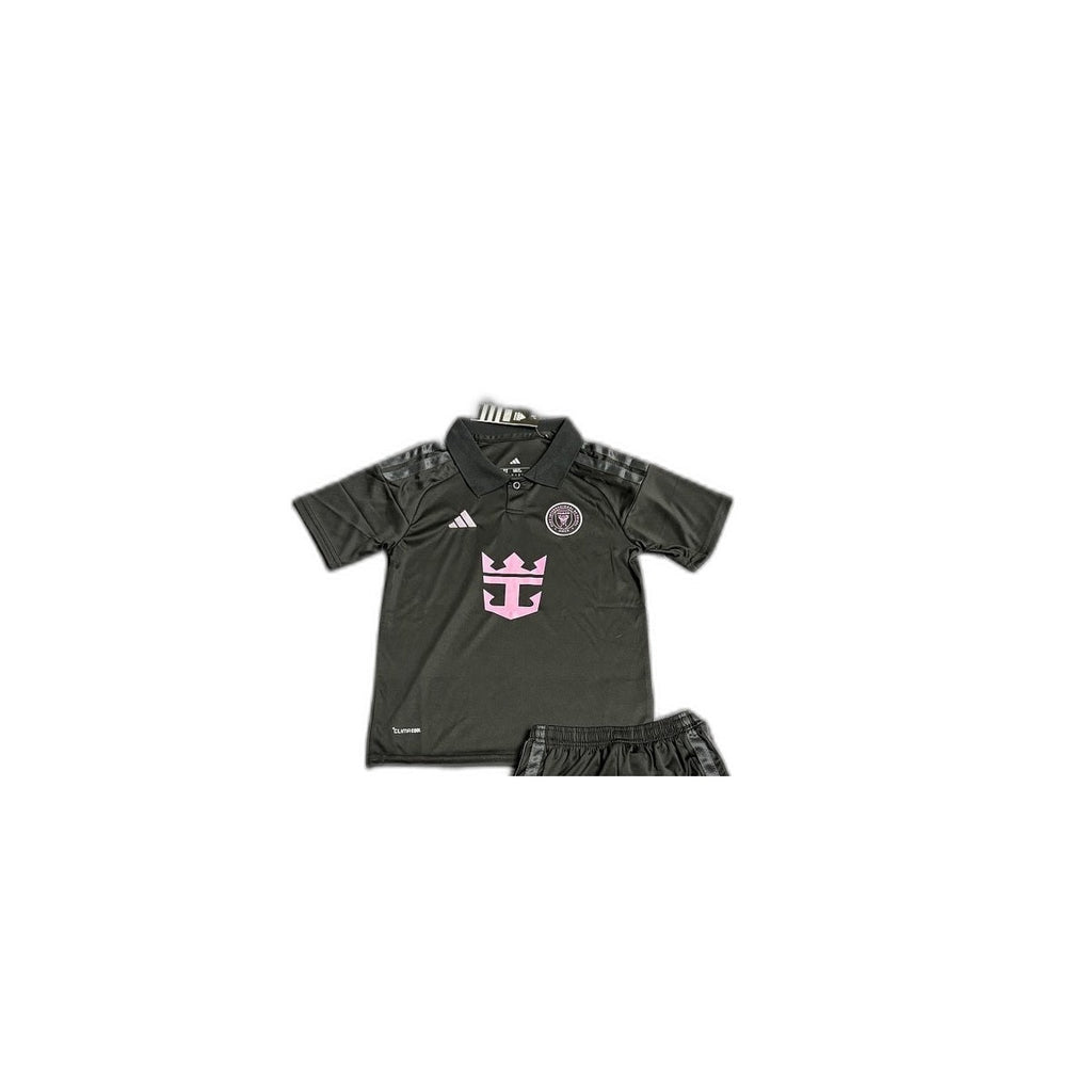 Camisa 2026-27 Miami Away Infantil detalhe escudo manequim fundo branco