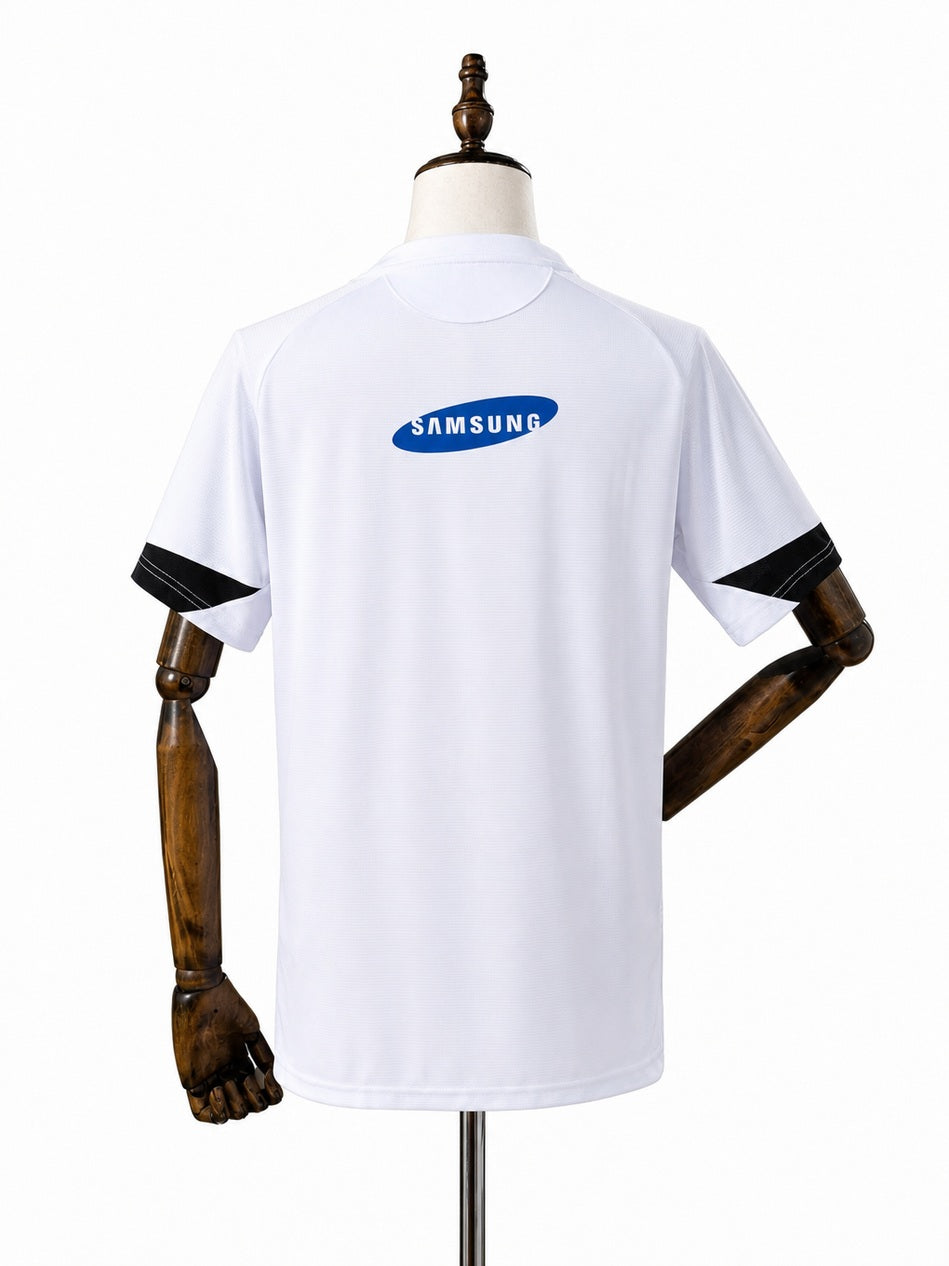 Corinthians 2006 Home Retro Jersey back wood mannequin white background