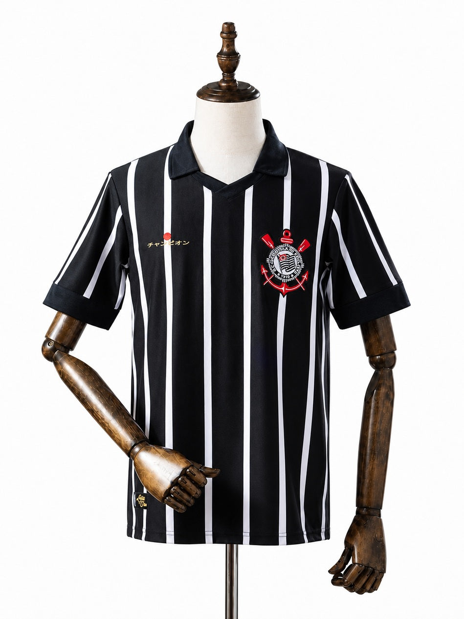 Corinthians 2012 Special Edition Retro Jersey front wood mannequin white background