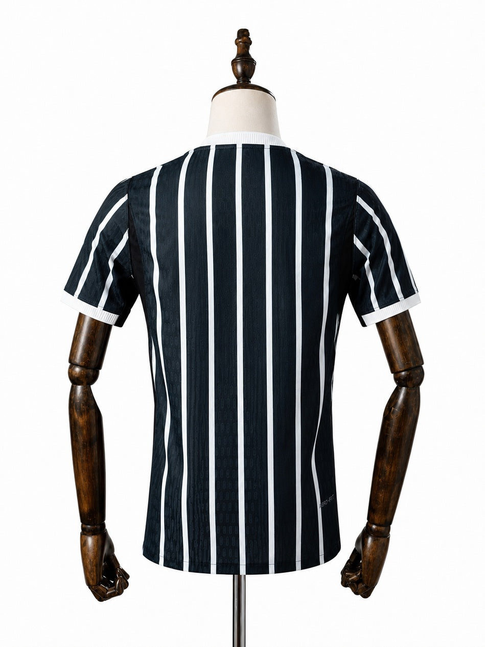 Corinthians 26/27 Away Player Version Jersey back wood mannequin white background