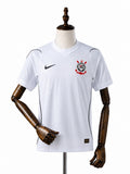 Corinthians 26/27 Home Player Version Jersey front wood mannequin white background