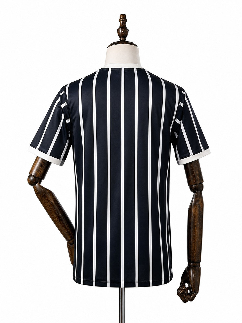 Corinthians Away Jersey back wood mannequin white background