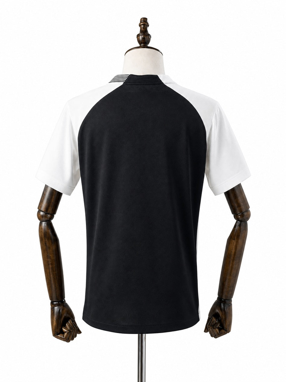 Corinthians Away Jersey back wood mannequin white background
