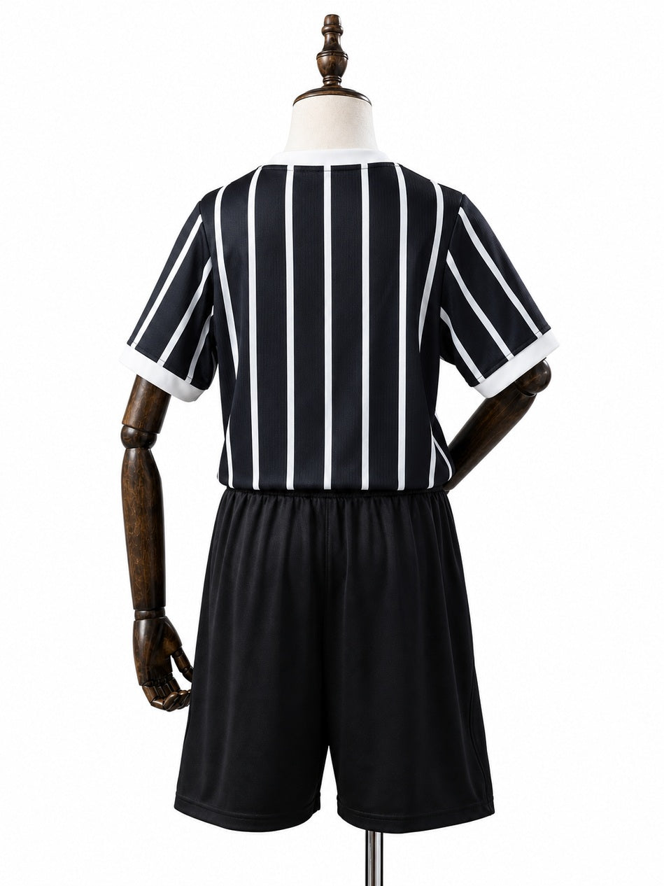 Corinthians Away Kids Kit back wood mannequin white background