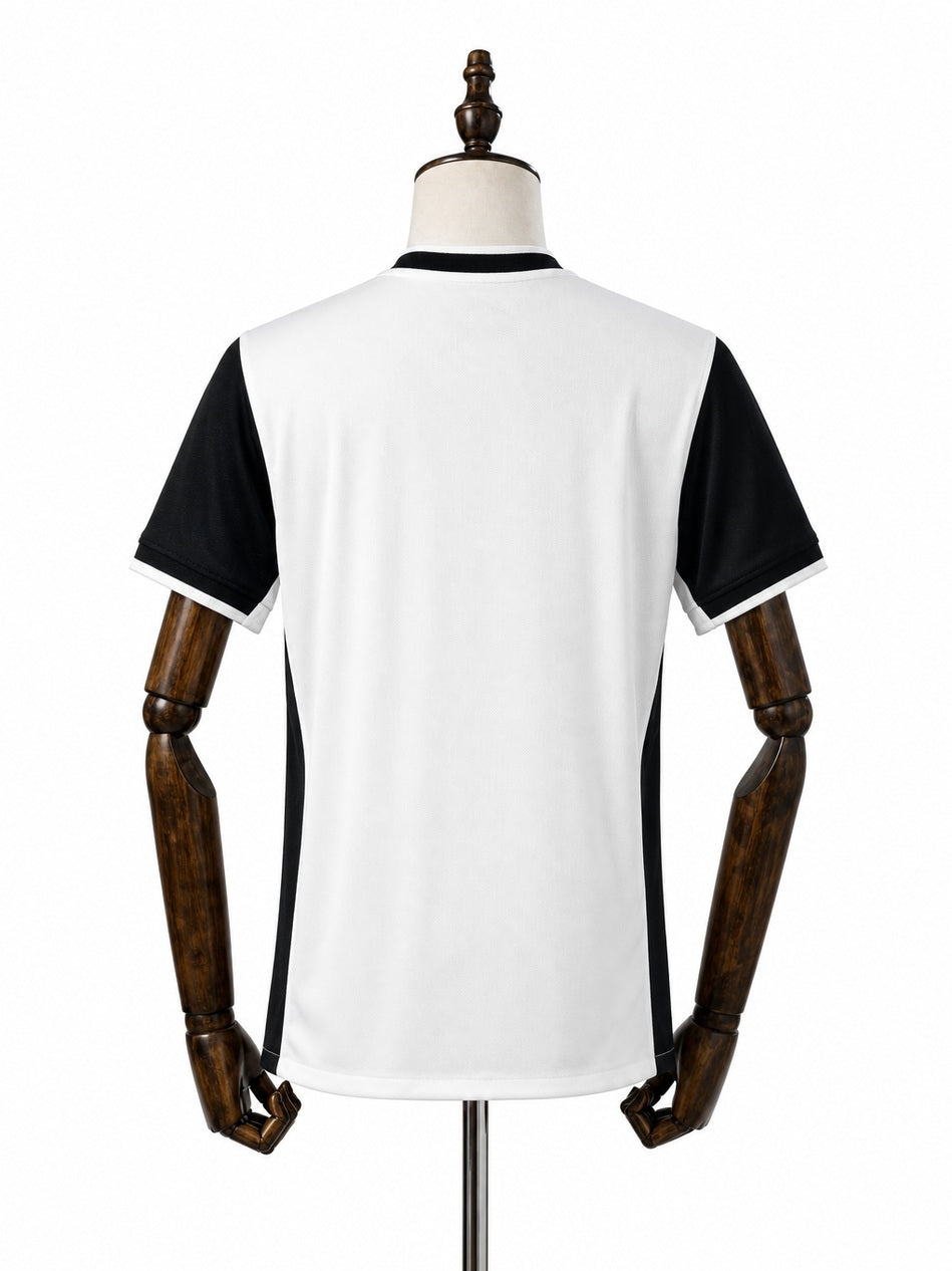 Corinthians home Jersey back wood mannequin white background