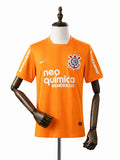 Corinthians Orange Retro Jersey front wood mannequin white background