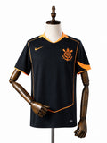 Corinthians Third away blue Jersey front wood mannequin white background
