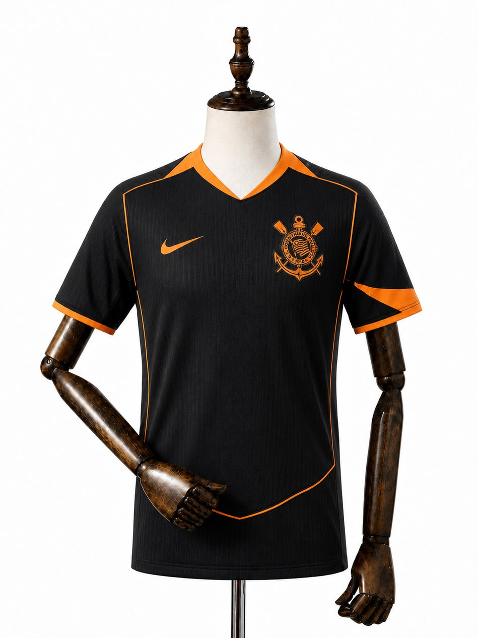 Corinthians Third Away Player Version Jersey 2025/26 front wood mannequin white background