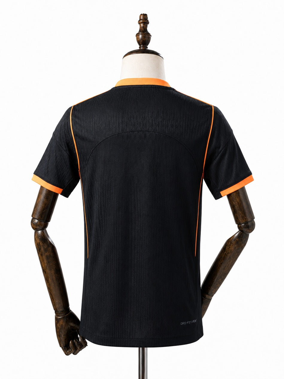 Corinthians Third Away Player Version jersey back wood mannequin white background