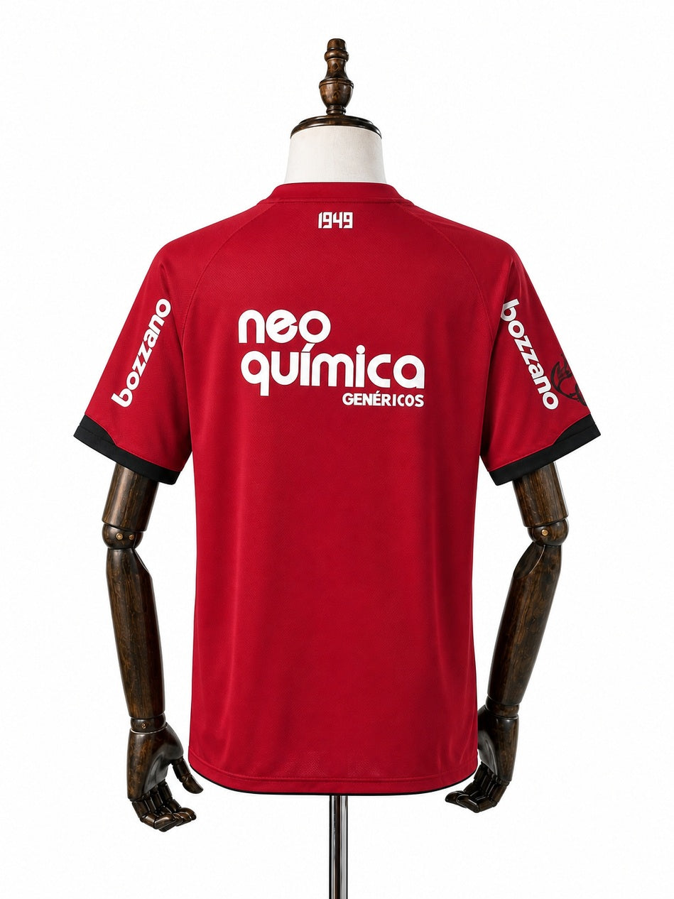 Corinthians Third Away Retro Jersey back wood mannequin white background