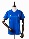 Cruzeiro 2026/27 Home Jersey Women's front wood mannequin white background