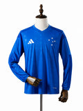 Cruzeiro 2026/27 Home Long Sleeve Jersey front wood mannequin white background