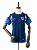 Cruzeiro 2026/27 Training Jersey Women's Blue front wood mannequin white background