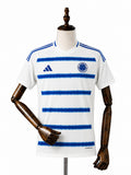 Cruzeiro Away Women Jersey front wood mannequin white background