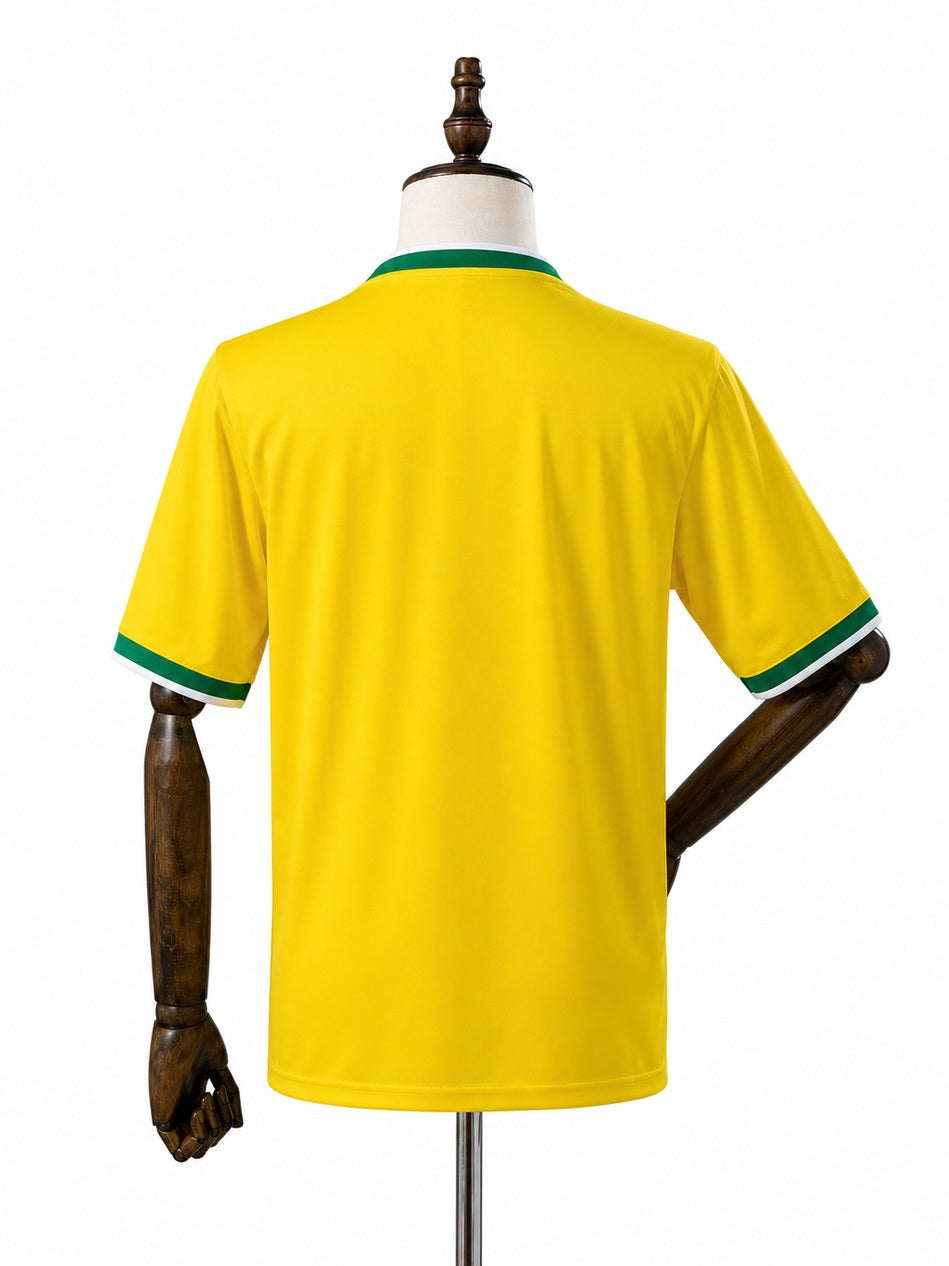 Cruzeiro Brazil Edition Jersey back wood mannequin white background