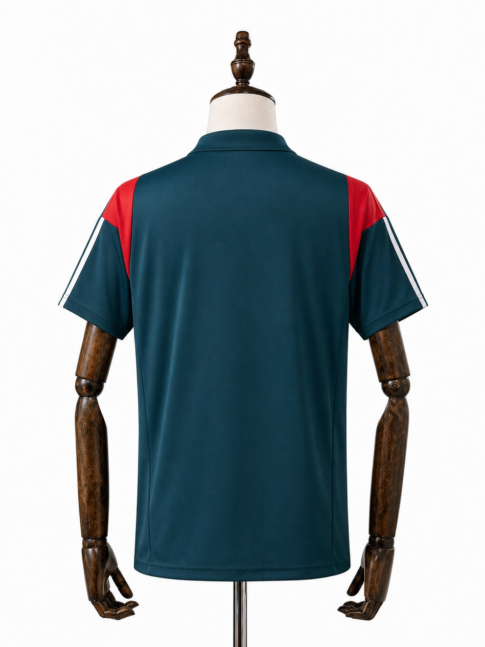 Cruzeiro POLO jersey back wood mannequin white background
