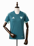Cruzeiro Women Green Training uniform Jersey front wood mannequin white background