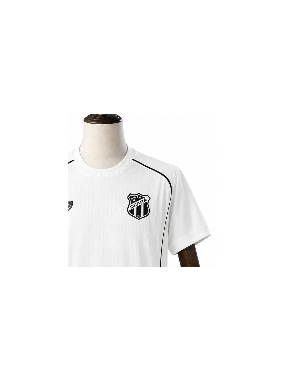 Camisa Ceará – 2º Uniforme Jogador 2026/2027 detalhe escudo fundo branco padronizado