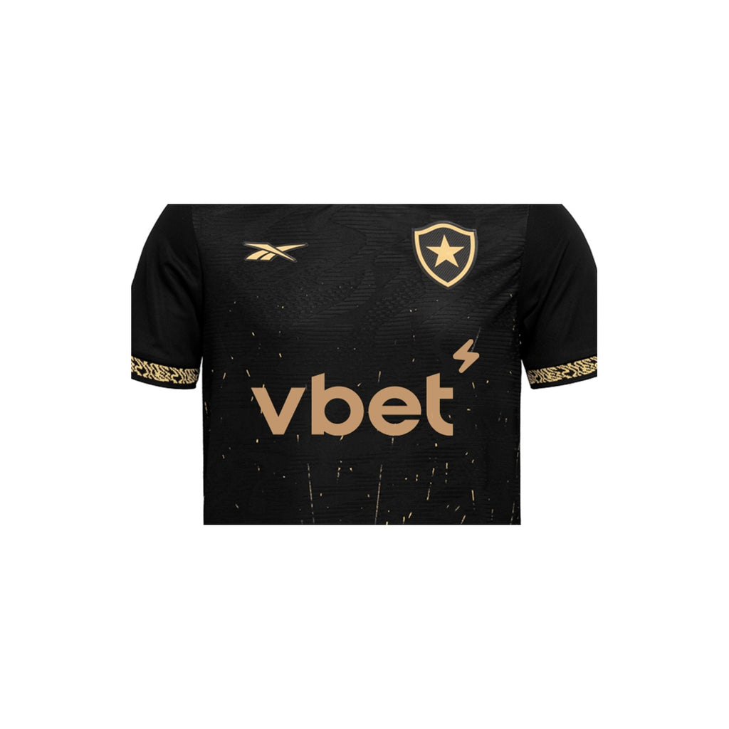 Camisa Botafogo – 2º Uniforme Jogador 2026/2027 detalhe escudo fonte oficial Botafogo